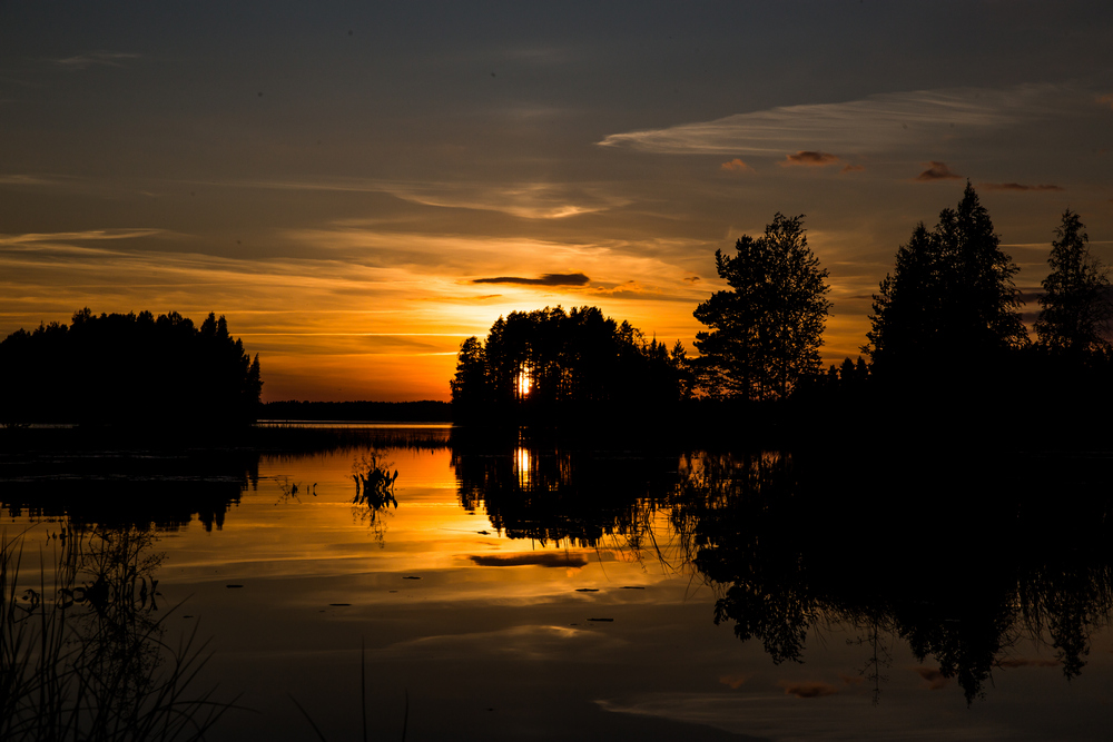 Auringonlaskun jälkeen