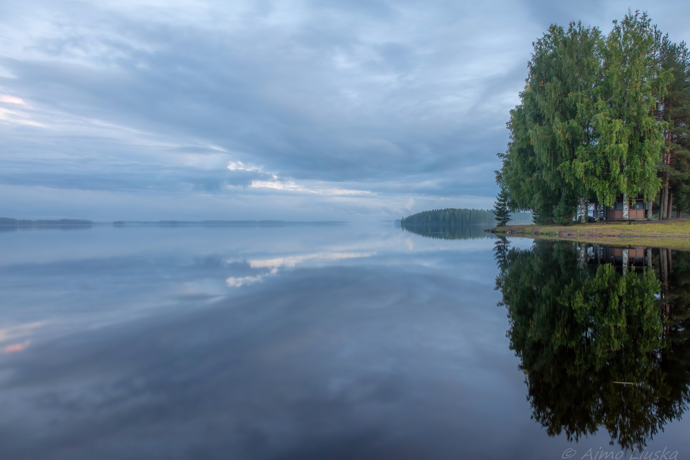 Hiljainen hetki vesillä