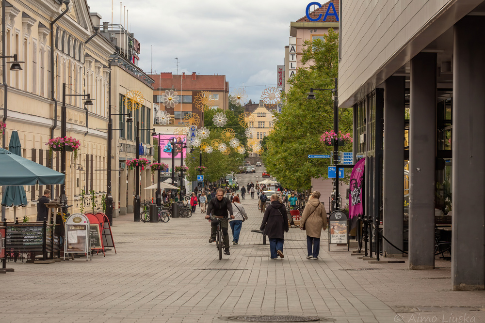 Katukuvaus kaupungissa