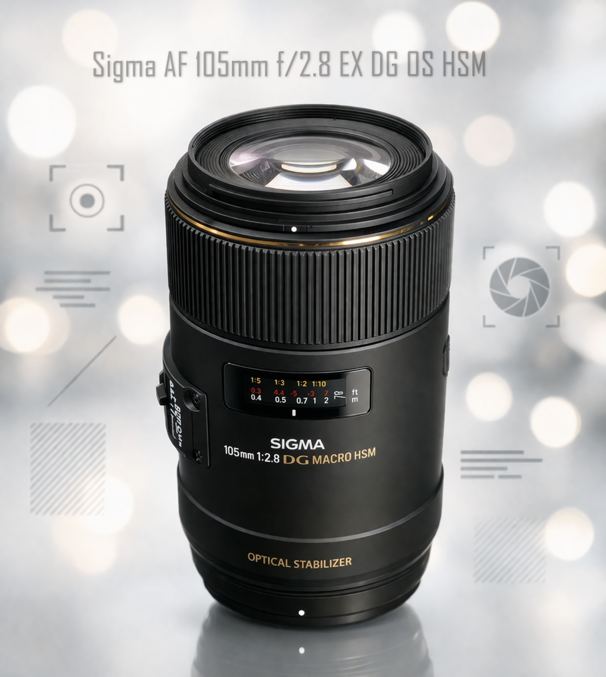 Sigma 105mm f/2.8 EX DG Macro OS HSM